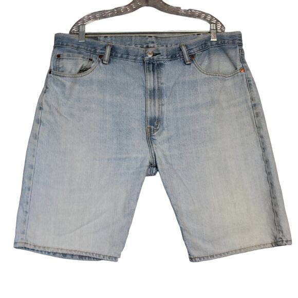 Levi's 505 Regular Fit Denim Shorts Men's size 40 Summer Jorts - Picture 1 of 8